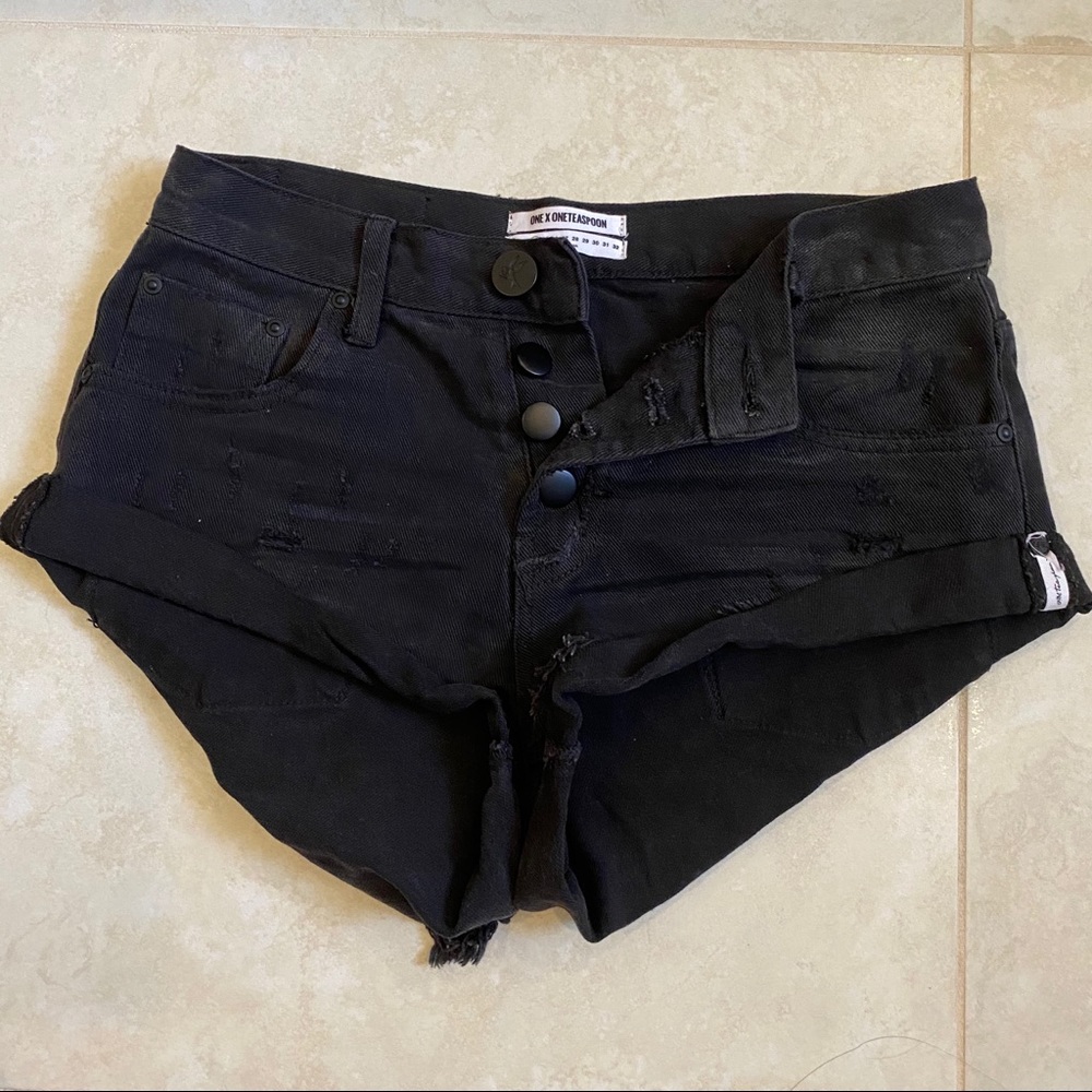 One Teaspoon Bandit Long Rise Shorts